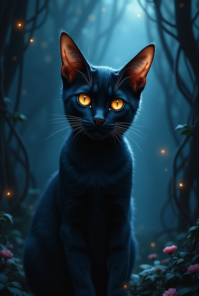 (dark environment:0.8),masterpiece, high quality, absurd resolution, Digital paint (artwork), by dagasi, Yup,kiyosan,(the second,fluffy fur,Character focus:1.1),the second male cat,short hair,portrait, bright Eyes,panorama,Character focus.(detailed background:0.7),...
