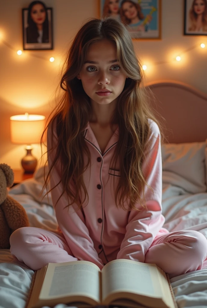 high school girl、Bedwetting doesn't stop and I still wear diapers before going to bed。