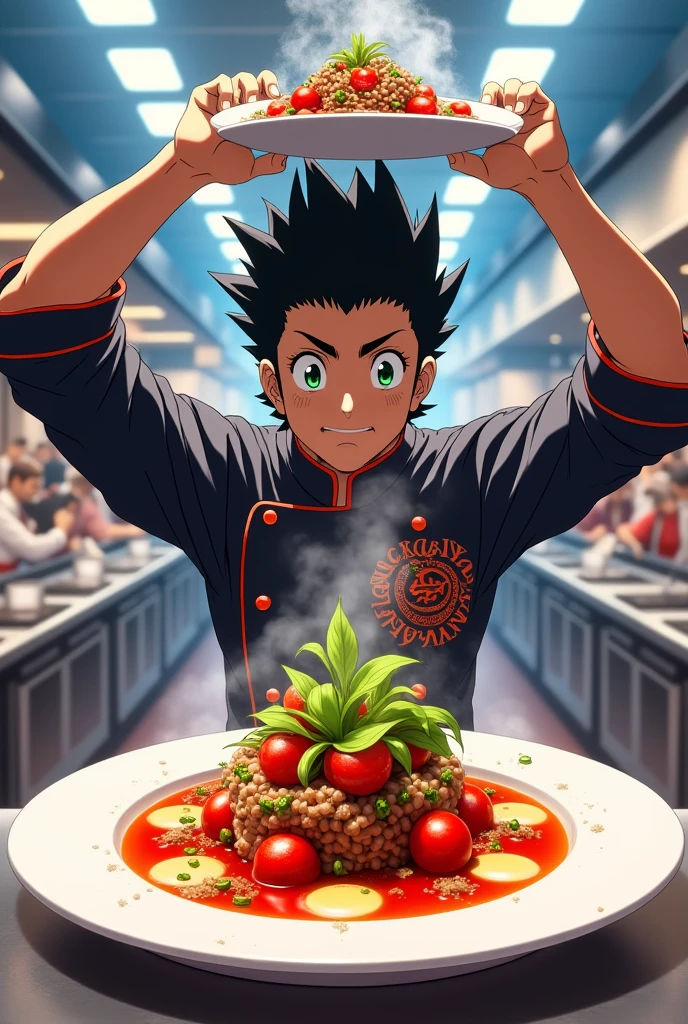 Create Rantabi character from anime shokugeki no souma
