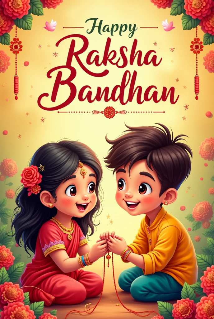 Rakshas bandhan poster wish from lsba academy