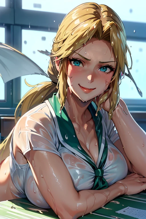 ((((A face full of worry,Depiction of sticking out the tongue clearly,bad)))) 
((woman,Huge breasts,Are fat,very red lips,Capture expressions,Close-up of face,Green Eyes)) 
(((A floppy smile,What we are looking for,Face mischievous face:1.7))) 
8k((((Anime Style),(The facial expression is good))))
8k(((((Anime Style)Green Eyes))) 
Masterpiece (woman,The facial expression is accurate,Anime Style顔,greenish blue eyes ) 
Group 
((((Location: School classroom)))) 
((((Capture expressions)))) 
8k((((high school girl)))) 
8k(((((Wet))))) 
((Staring at me)) 
Facial expressions are well depicted