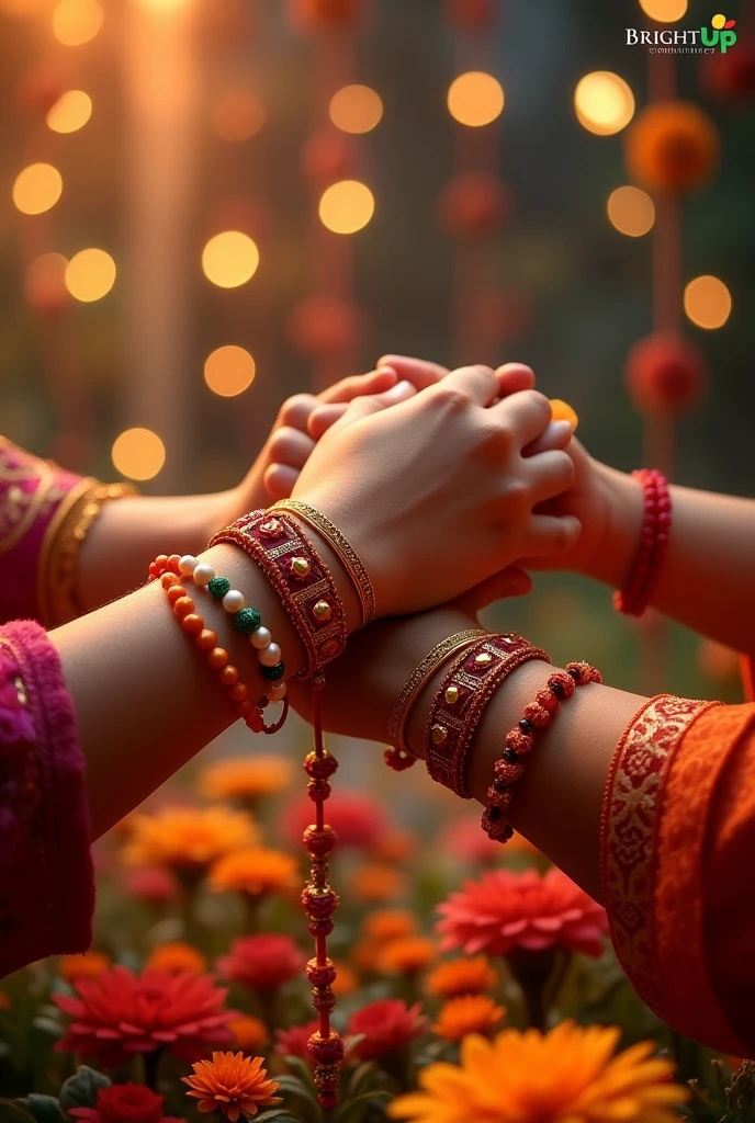 Wishing happy raksha bandan from brightup Consultancy .. write down brightup consultancy also