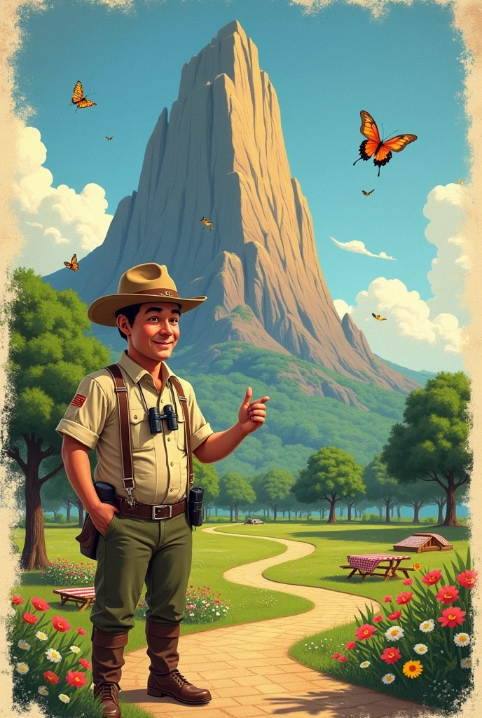 I want a ticket to the Peña de Bernal in a Southamptones park style