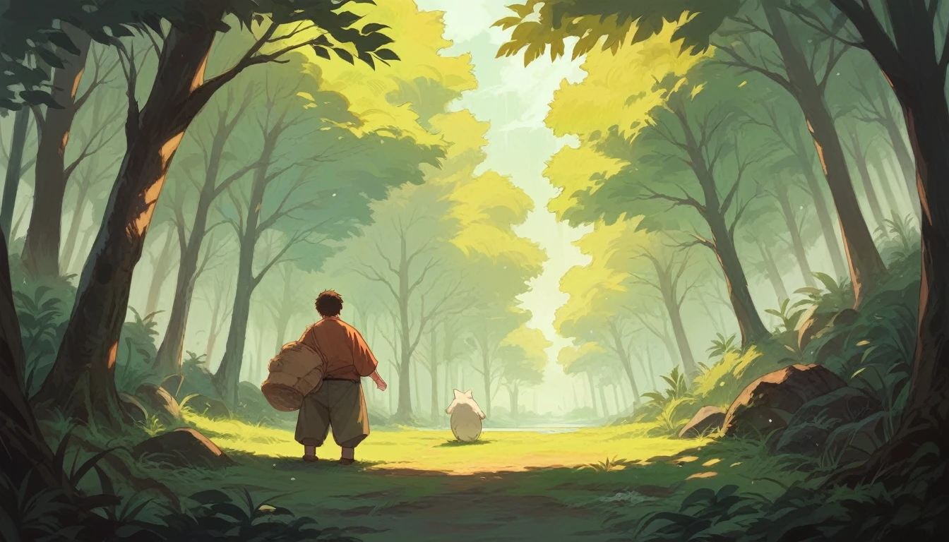 In the forest of Ghibli