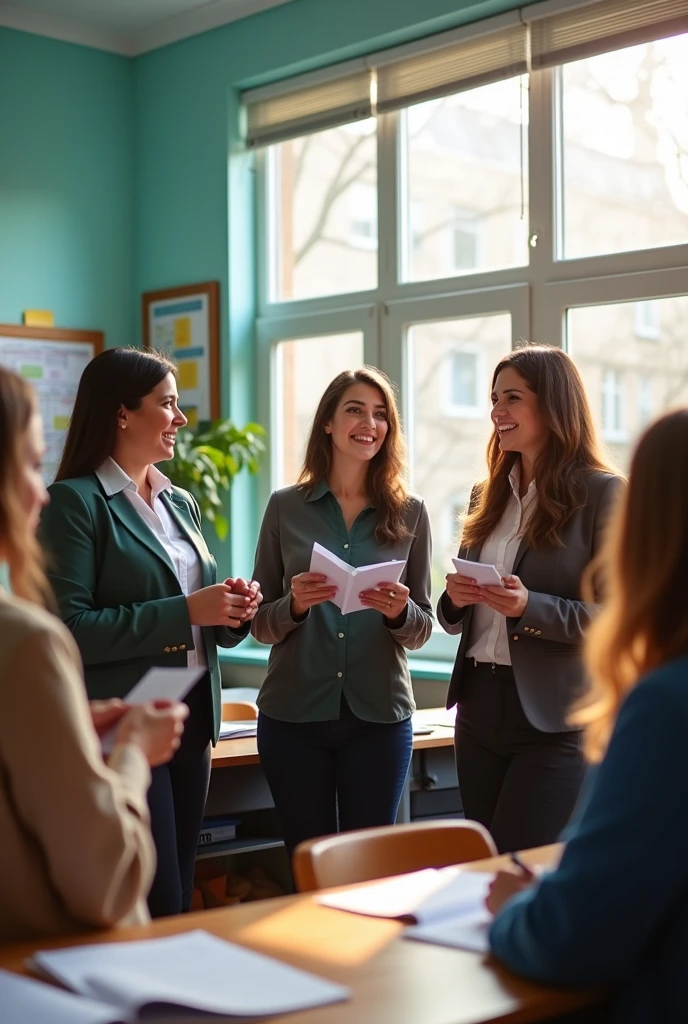school, teachers, teachers, organized teachers, success