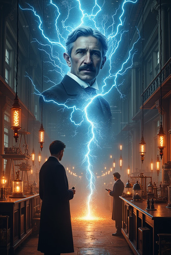 History of Electricity and Magnetism Nicola Tesla, Maxwell's Laws Faraday's Experiments, Electric Fields and Magnetic Fields, Tesla's Inventions, Electrical Engineering Vectors Science