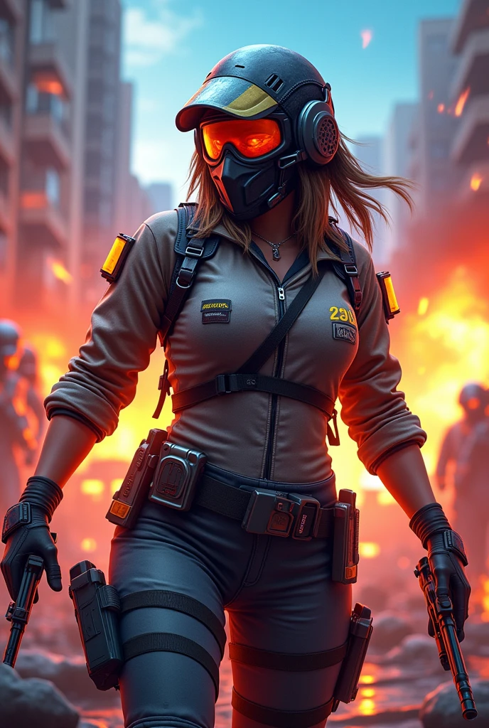 Crea un banner de free fire
