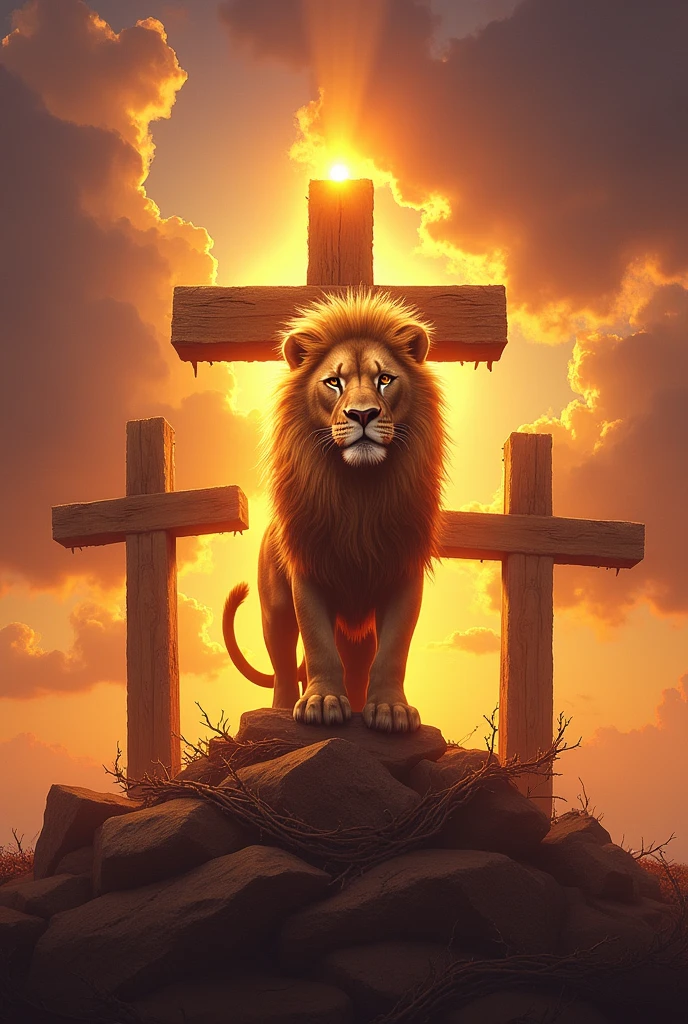 3 cross it is finished Jesus as a Lion of Judah