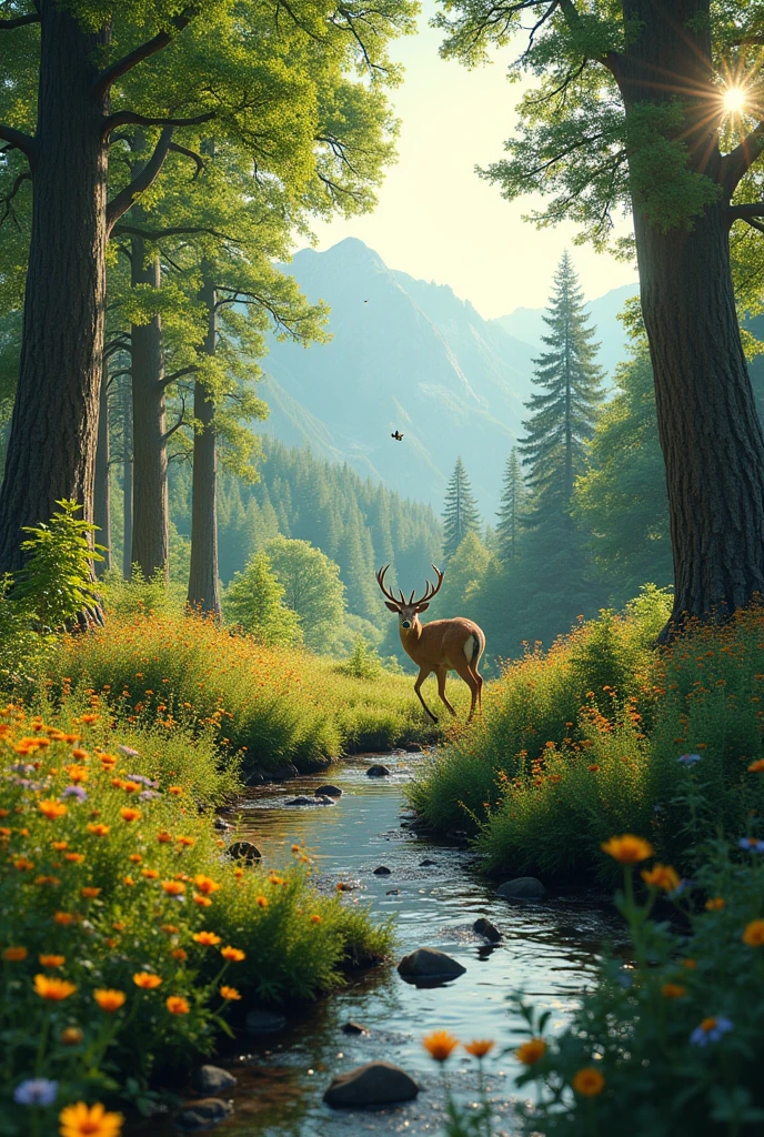 A picture of nature that should be clicked by a human