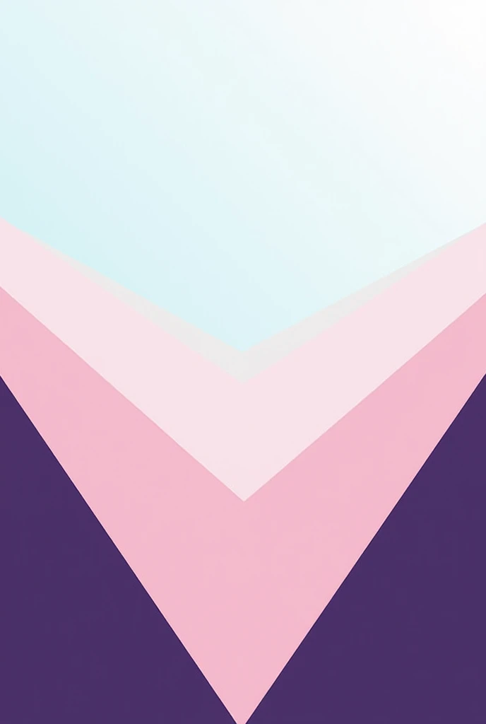 Design a new flag with the colors white, light blue, pink and purple