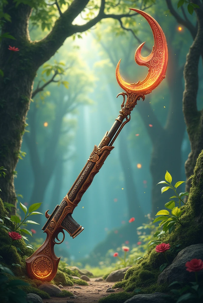 Rifle glaive DND-like