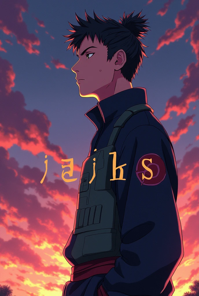 Shikamaru manga with the word ks in the center