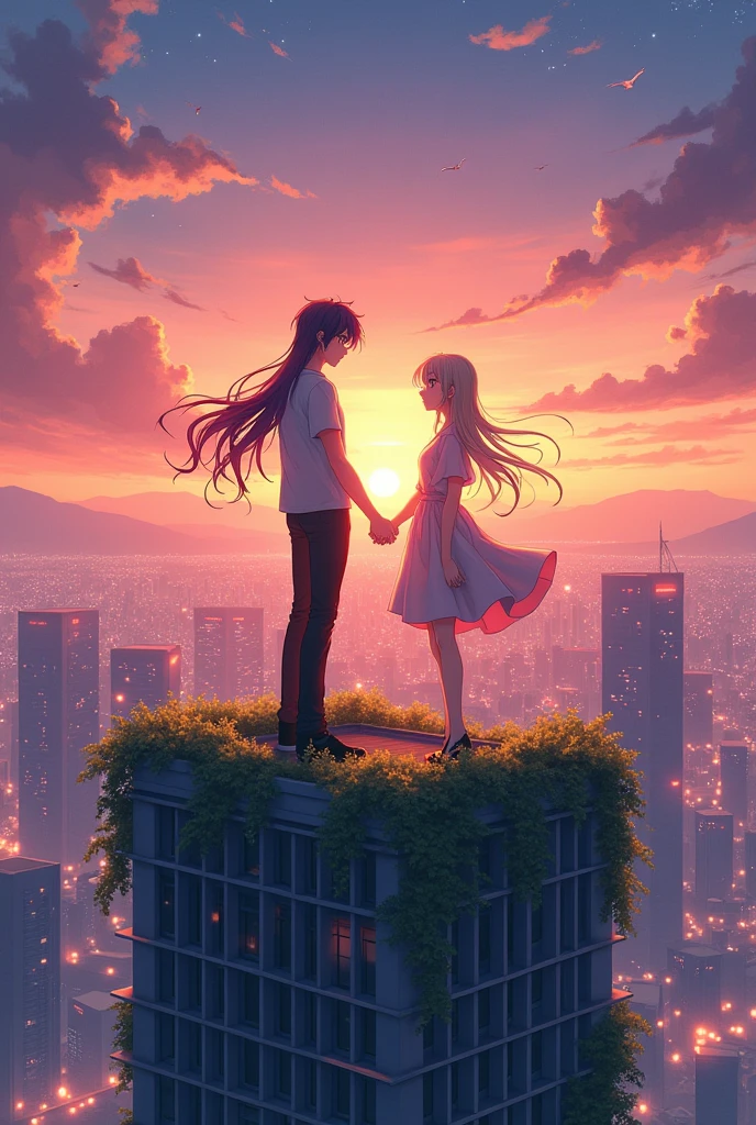 Building of love discreet cover
From the heights holding onto the anime year