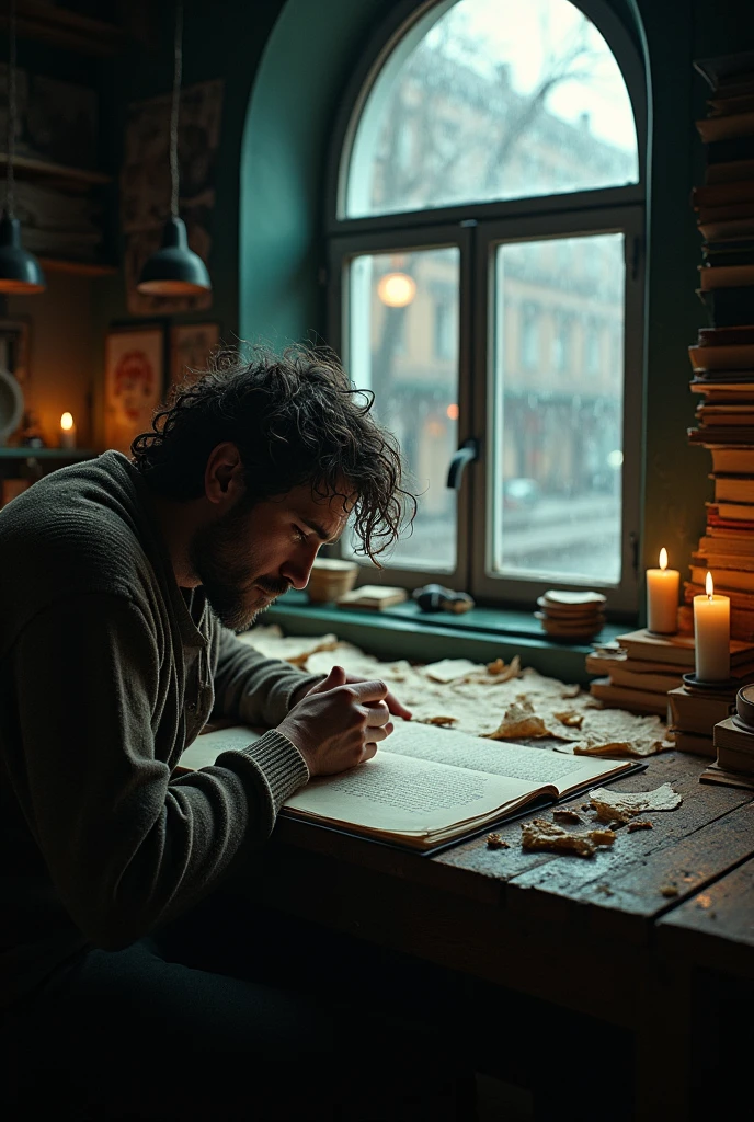 Depressed poet