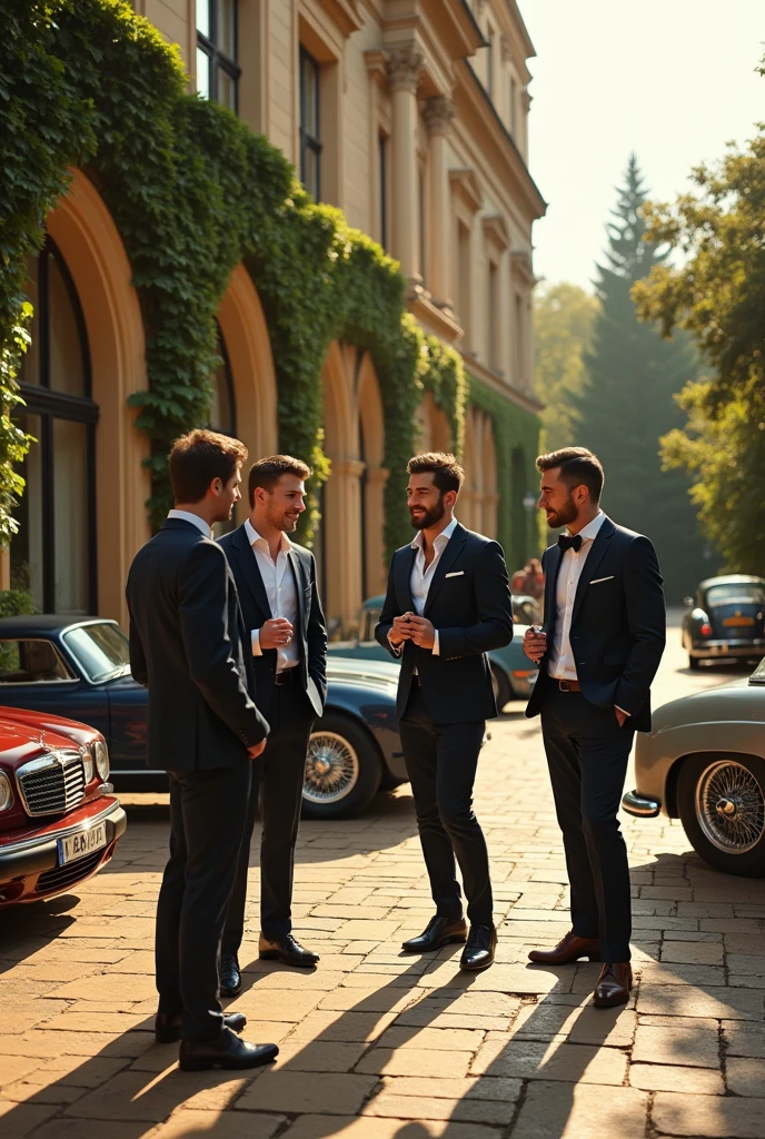 Lots of handsome and rich boys in a prestigious school for millionaires