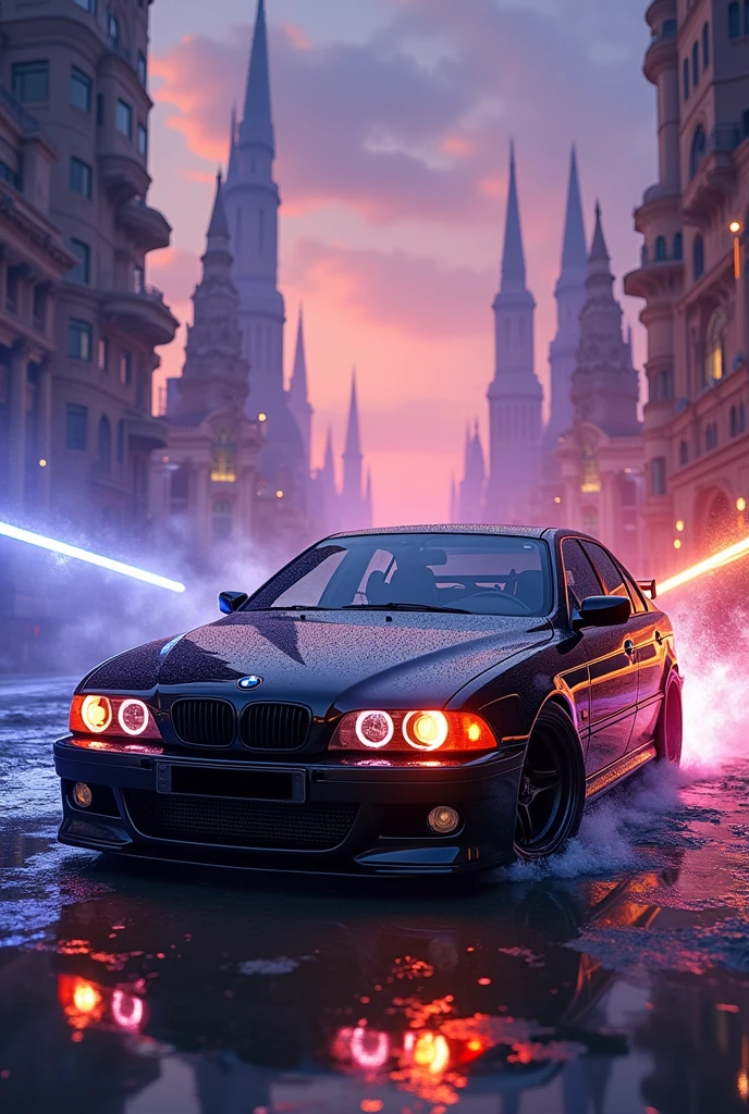 bmw e39 black m5, final fantasy 15