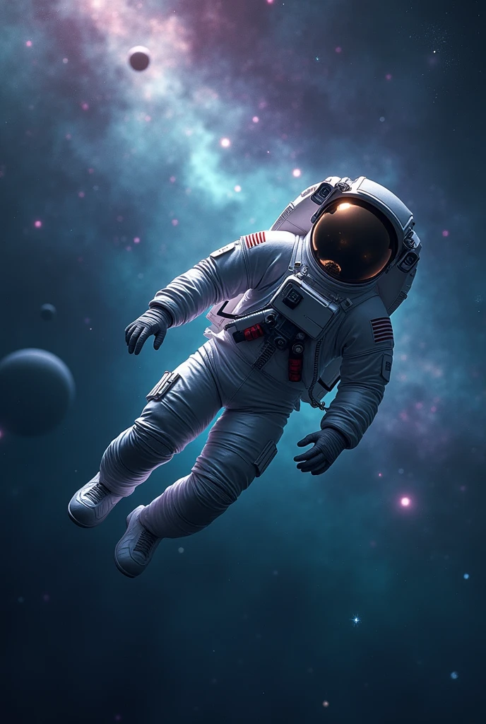 Astronaut lost in the universe
