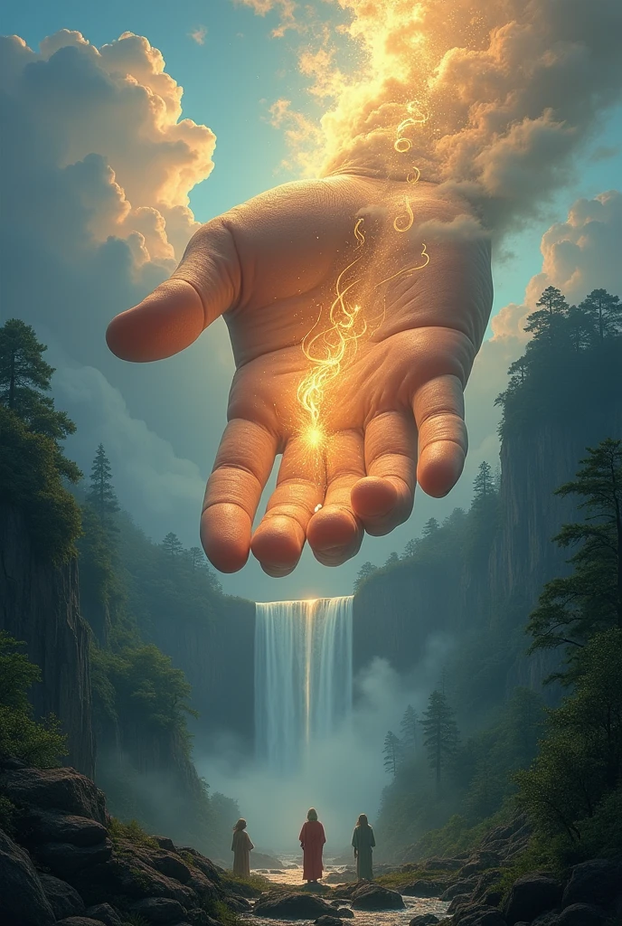 Gods hand