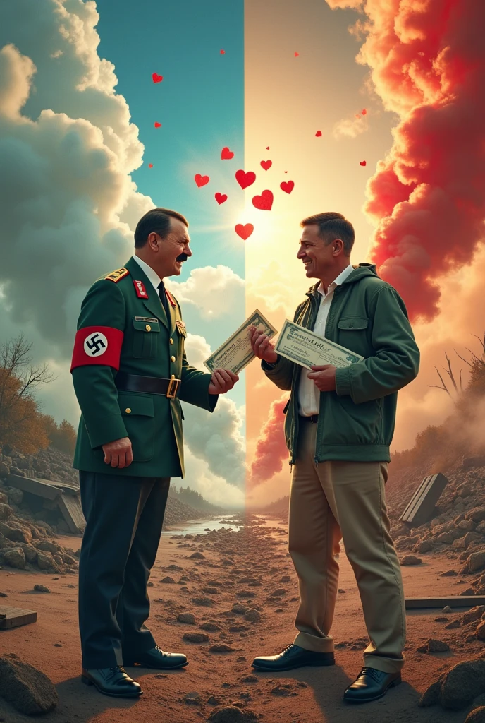 Hitler contra mrbeast