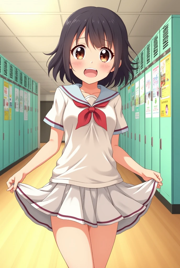 Nagatoro showing her underwear
