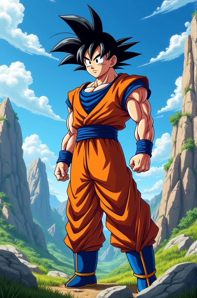 Goku sin ropa