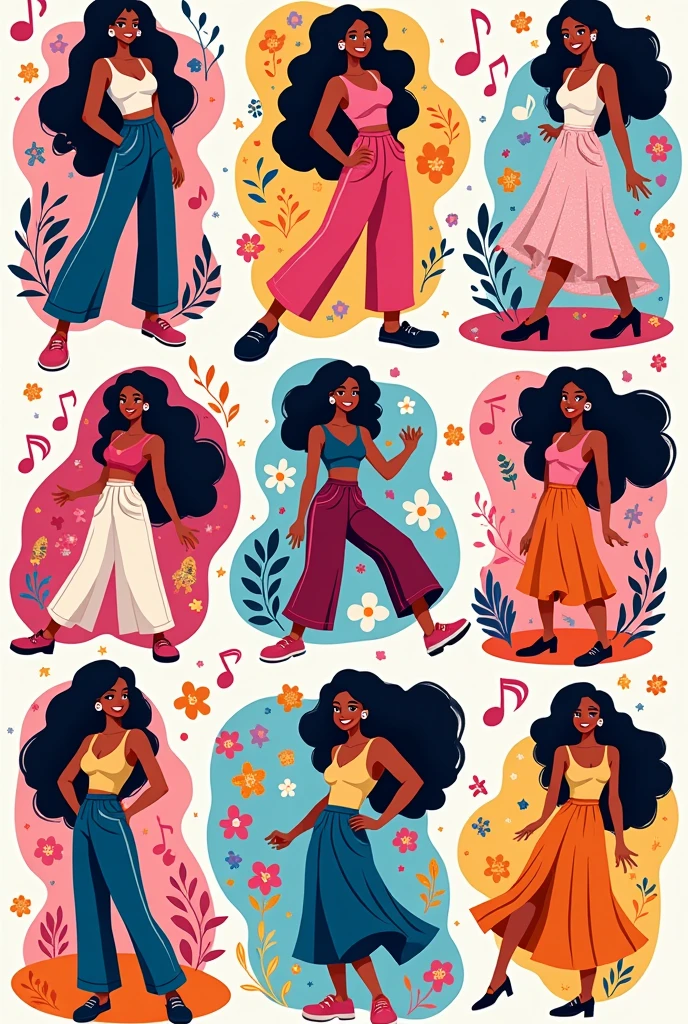 new woman song stickers