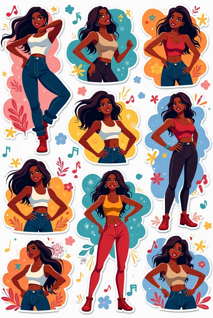 new woman song stickers