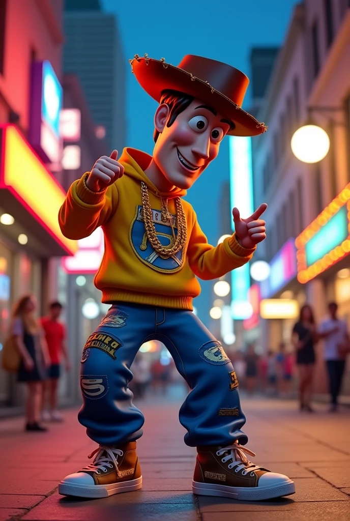 woody in hip hop costumes 