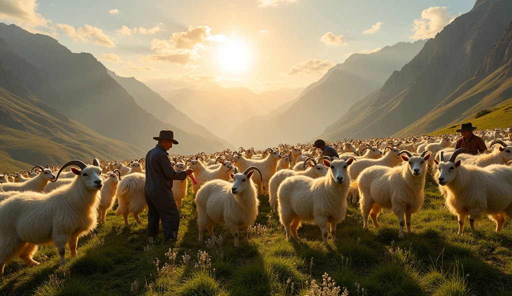 Unlocking Luxury: Millions of Cashmere Goats Sheared for Wool!