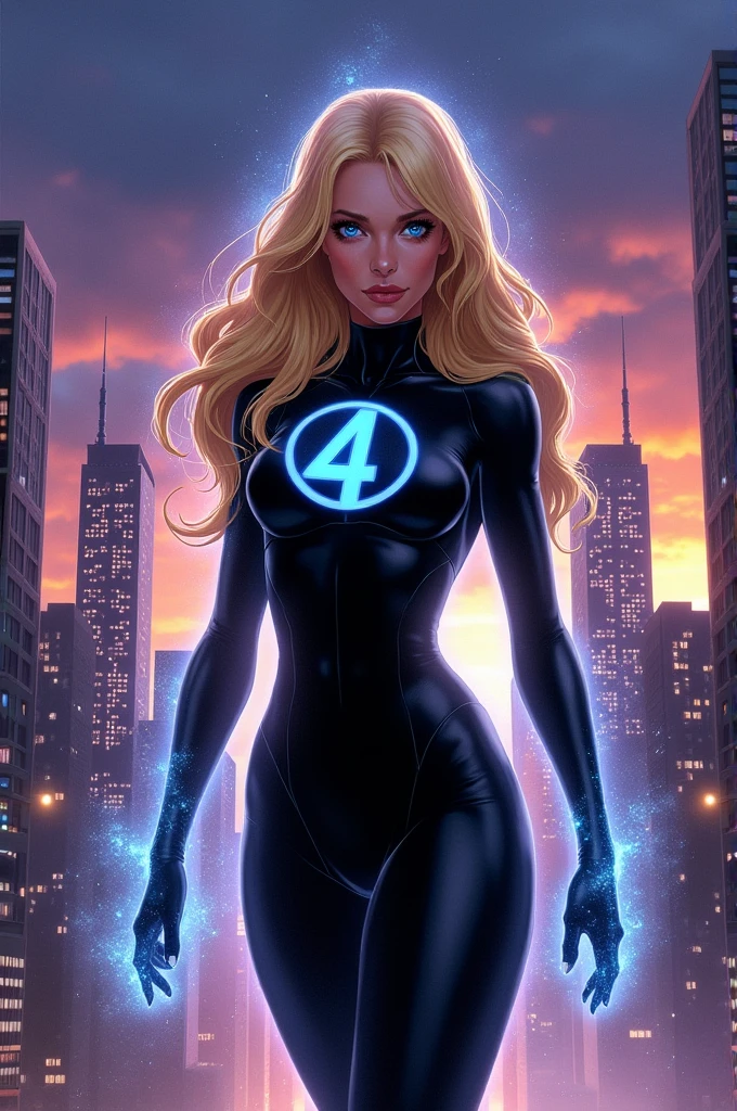 Invisible Woman from the Fantastic Four 