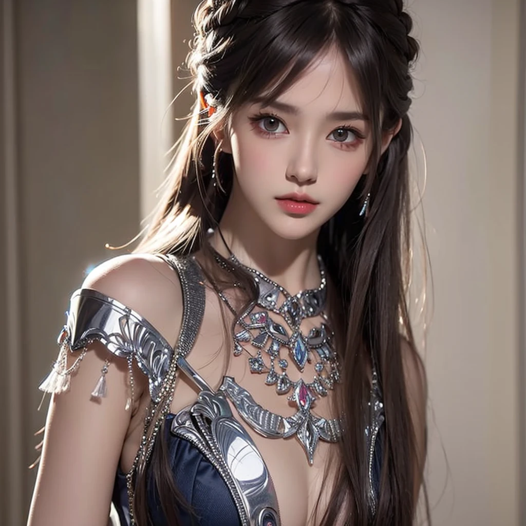 masterpiece, ultra detailed, 1 female,solo, realistic,shoulder up