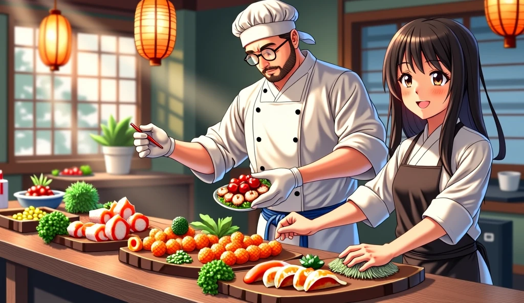 Exciting Journey into Japanese Seafood: Making Fish Cake, Crab Stick, and Sea Grape