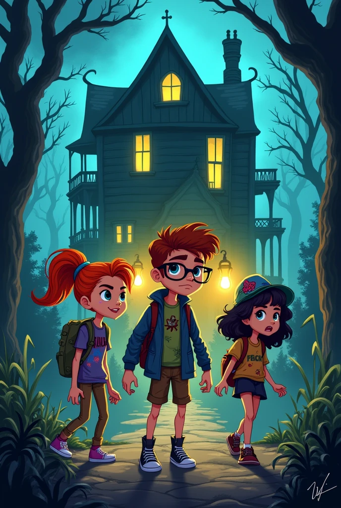 After some days friends of teenager coming looking for her friend in horr house in the.Animation Form 