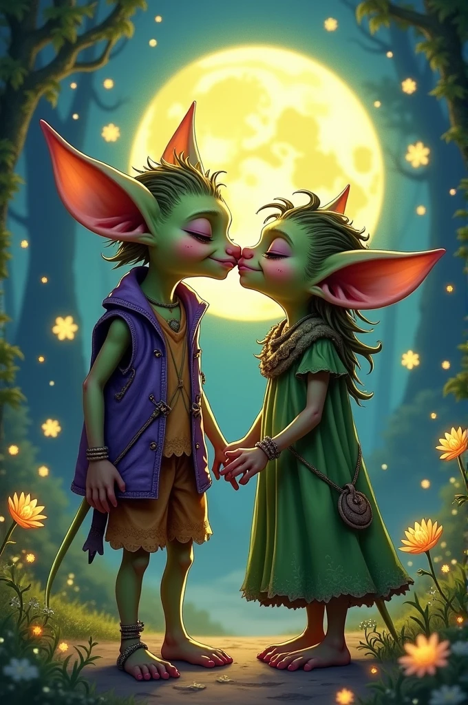 Gorl kissing each other