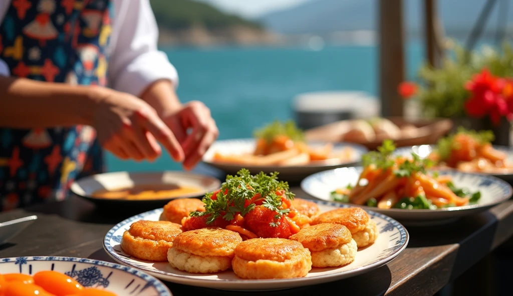 Exciting Journey into Japanese Seafood: Making Fish Cake, Crab Stick, and Sea Grape