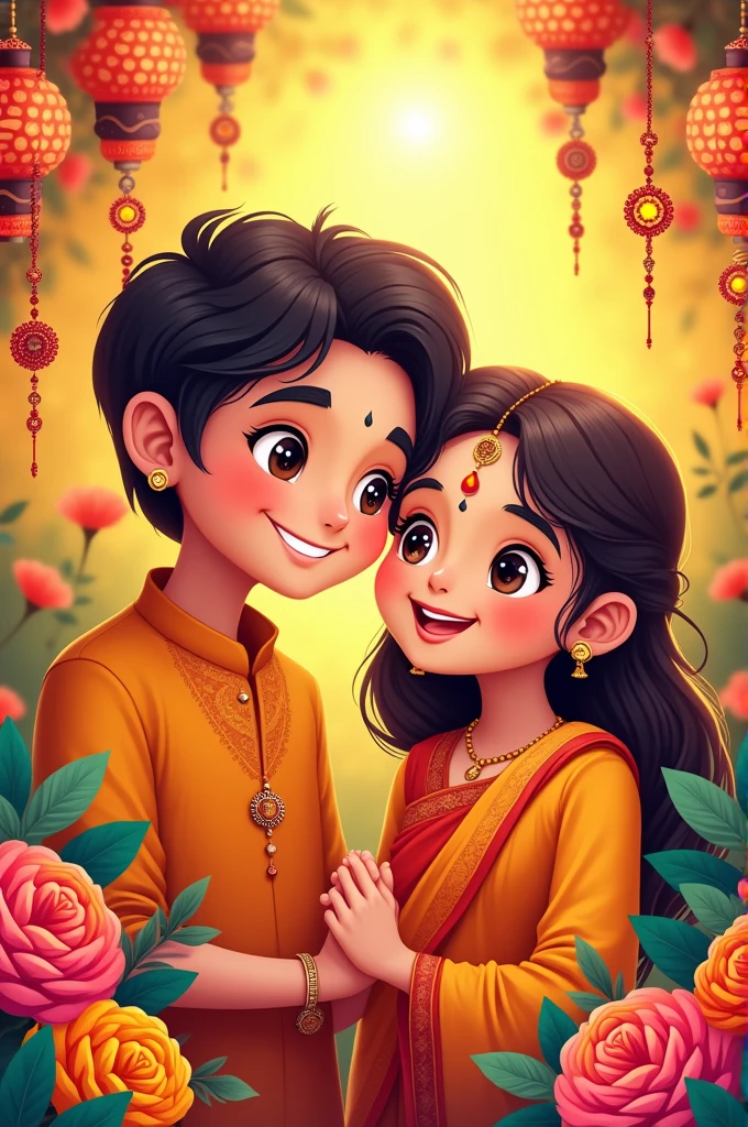 Poster maker for rakhi