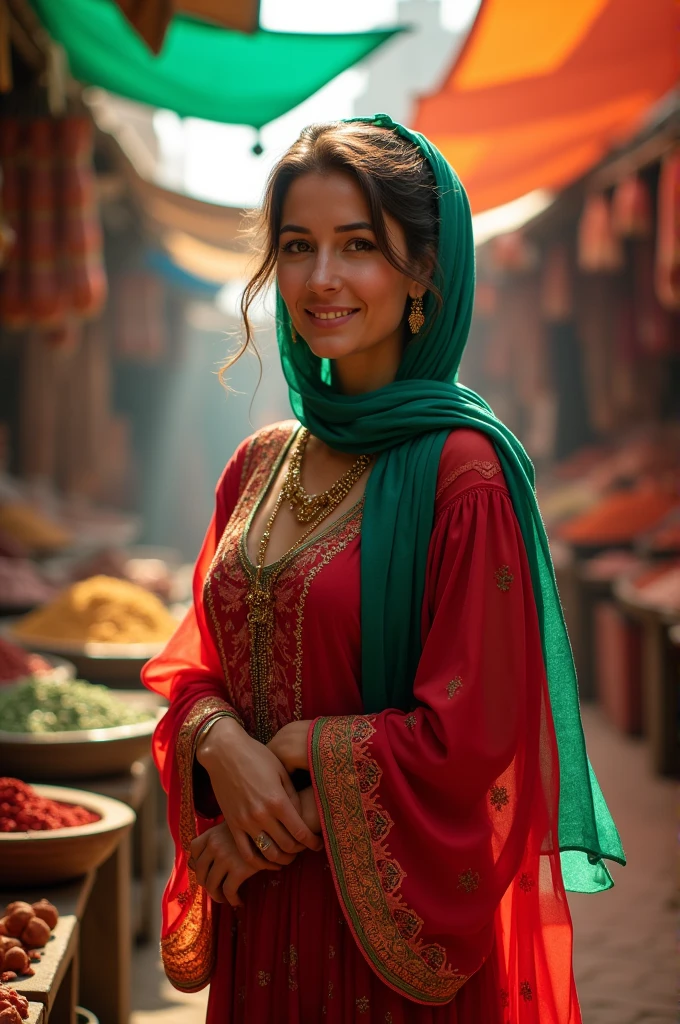 Butcher's daughter Arabic beautiful girl
