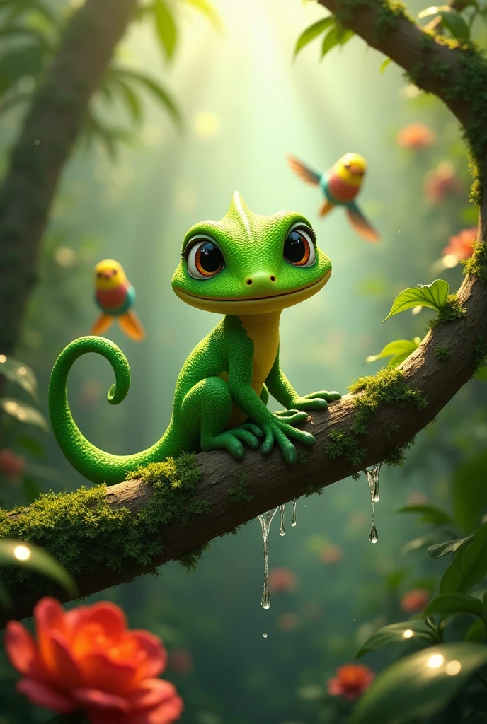 Draw Pororo as a reptile