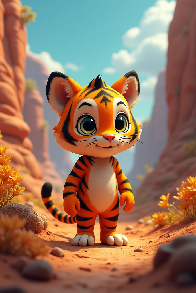 Chinese style,Cartoon tiger boy,furry,highly detailed surreal vfx,Soil,Vision,Ultrafine,Extremely detailed,high quality,8K ,OC Rendering,Dynamic perspective