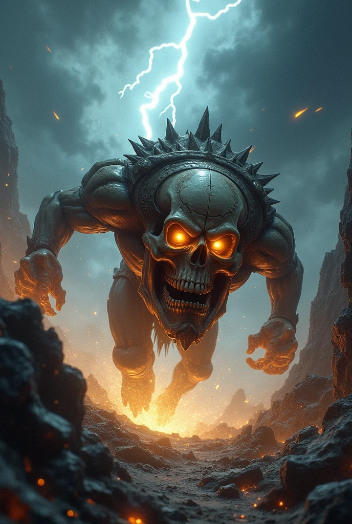 Strong skull charging