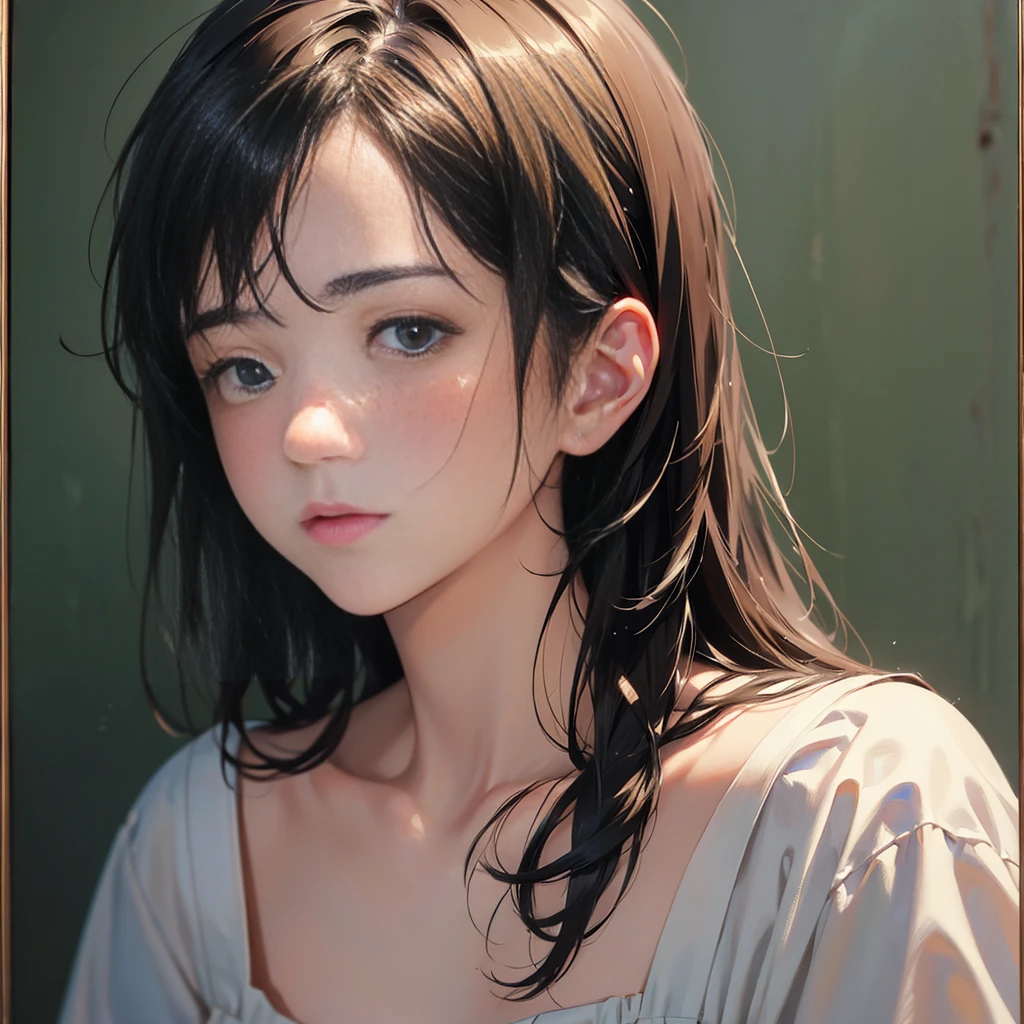 (8k, Highest quality, masterpiece),{Realistic, RAW Photos, Super Fine Clear, Portraiture, (oil, Delicate brushwork, Small Touch, Beauty Painting, Yasutomo Oka's painting style:1.6)}, Realistic Light, Detailed skin, (Beautiful woman with slim body, Age 25, Greek Goddess:1.5), Thin legs, fine grain, Long white wavy hair, Detailed fingers, thin, Sexual, Expressions of Ecstasy, (Dynamic and sexy pose, Fascinating, Luxurious, Decadent, Sensual, Luscious,attractive:1.6), (Huge bouncy firm bust:1.8), (Sexy sheer long dress,:1.2),(The dress has a wide opening at the chest;1.6), Exposing the breasts, Sweat, (Paradise, Rose Garden:1.6), Wide and beautiful view,