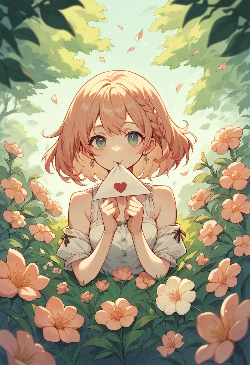 Create the letter k in large size with flowers