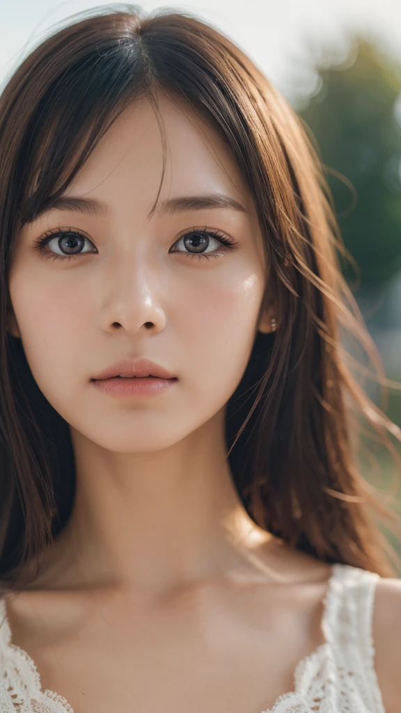 (masterpiece),(Highest quality:1.2),(Very detailed:1.2),(High resolution),(Photorealistic Stick),(RAW Photos),8K,Backlight,(Depth of written boundary),(Sleek lighting:1.2),Close-up of a clothed woman,Soft portrait shots,Beautiful Japanese Women,Gorgeous face portrait,(Eye light,Sharp pupils,Detailed eye drawing,)Very beautiful face,(Detailed skin texture:1.3),Beautiful portrait,A lovely and delicate face,Beautiful young Japanese woman,Short Bob,Look this way,front,(POV shot)