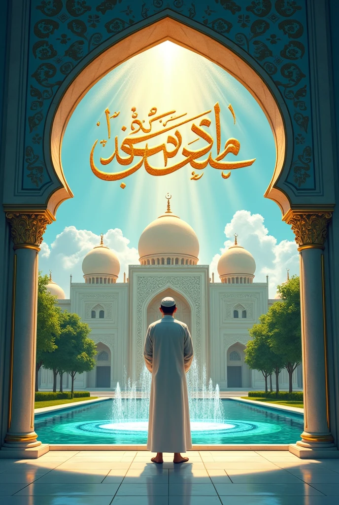 Cover of a book that talks about the rules of purification and ablution for Muslim men