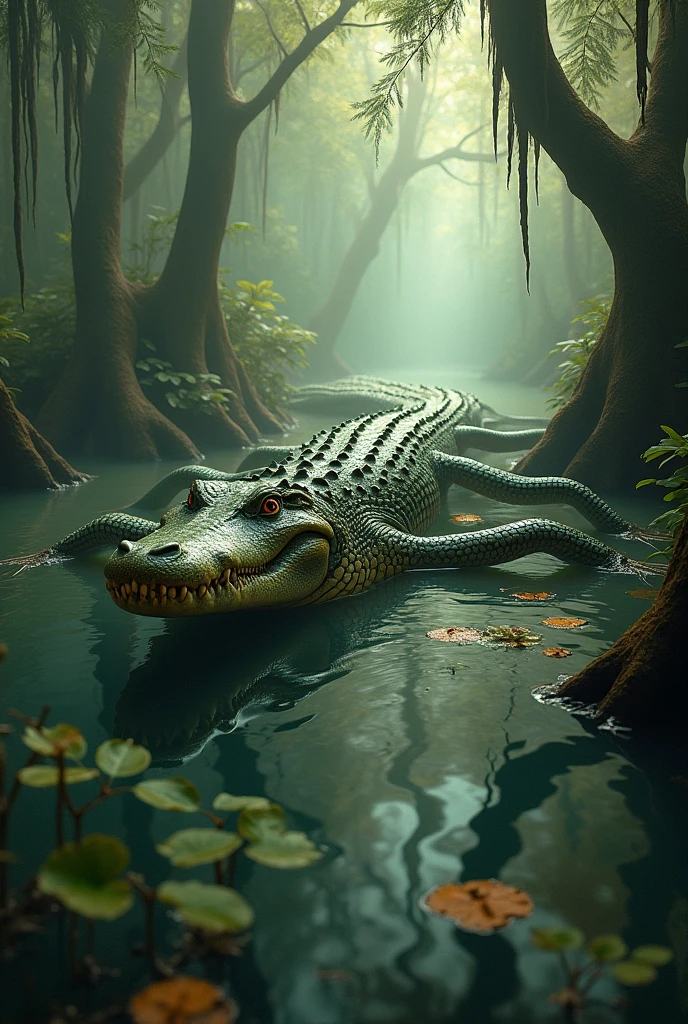 10-legged crocodile
