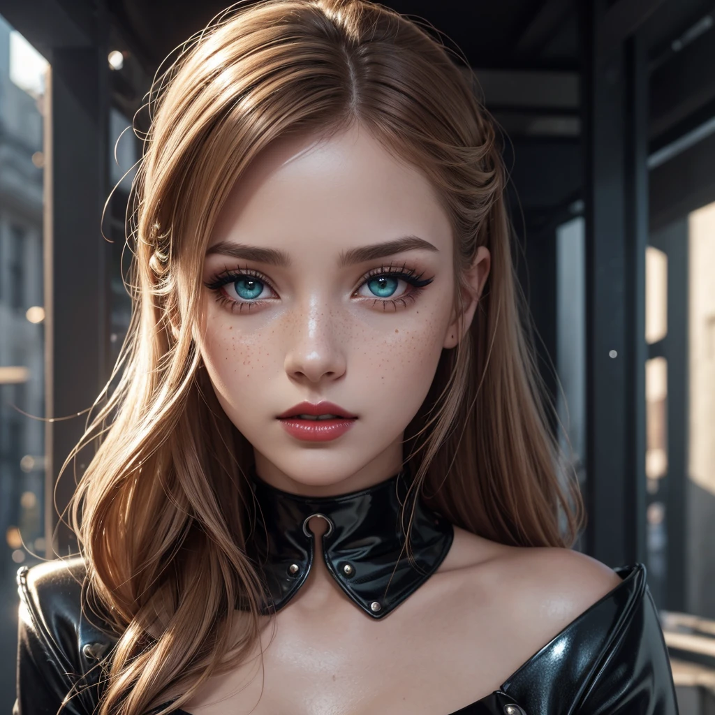 obra-prima, ultra high-resolution, Maximum quality, 8K, foto realista, qualidade de cinema, Alycia Debnam-Carey/Fear the Walking Dead, (corpo inteiro),jovem, identical face, magra, quadris muito largos, coxas grossas, rosto muito detalhado, olhos extremamente detalhados, sorriso malicioso, natural lightting, soft pellet, Péle Lisa, human skin, cabelos sedosos, muito atraente, sexy, de corpo inteiro, zumbis
