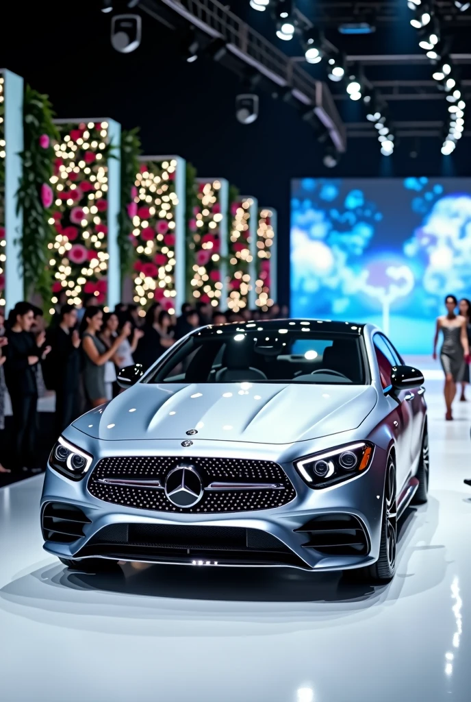 Mercedes Car Walks In Fashion Show In Realistic Full Body Style