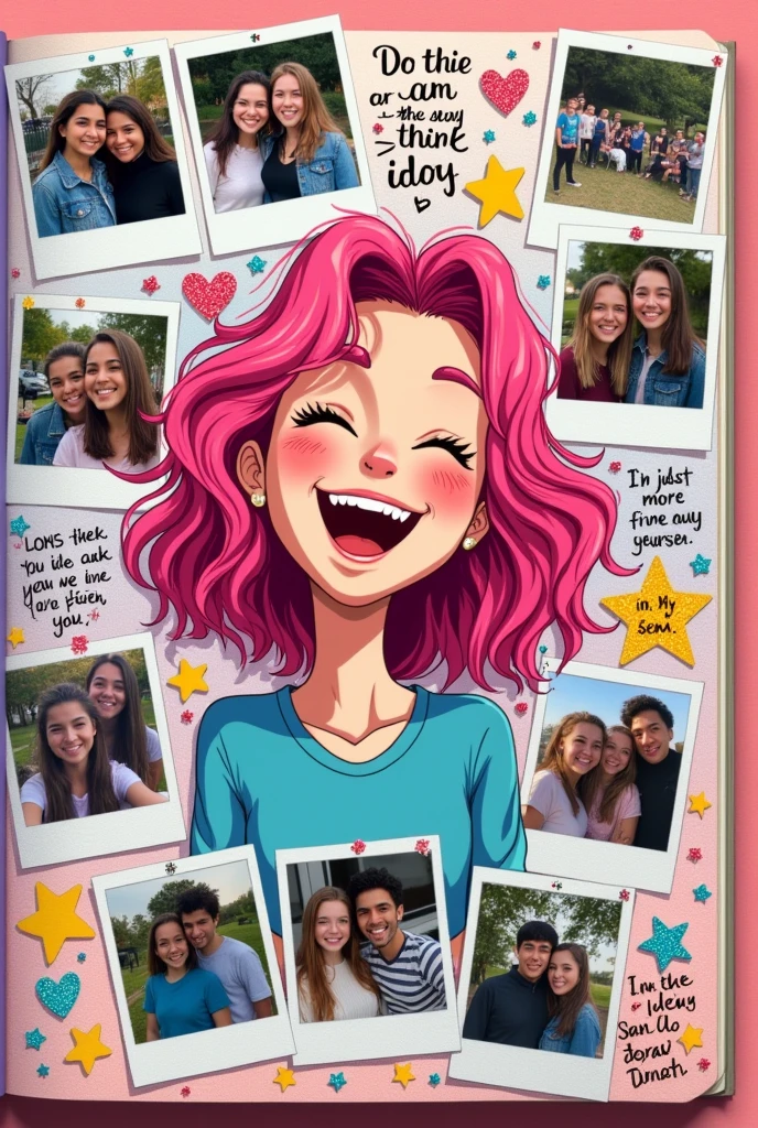 An example of 1 page slambook