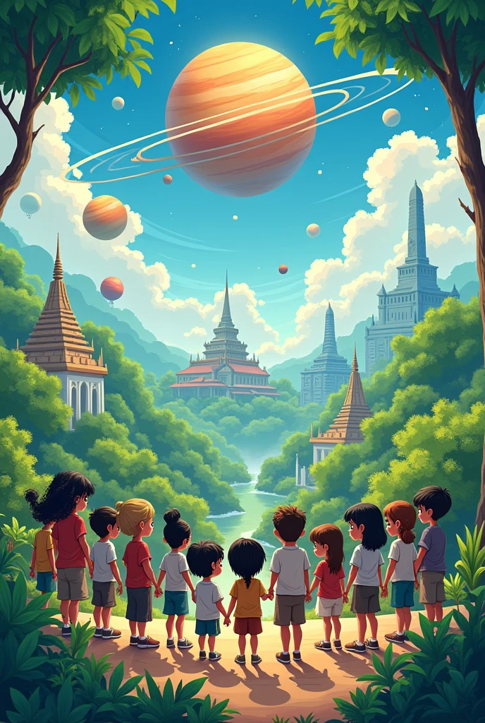 Thai science cartoons are advancing with the world, Thailand