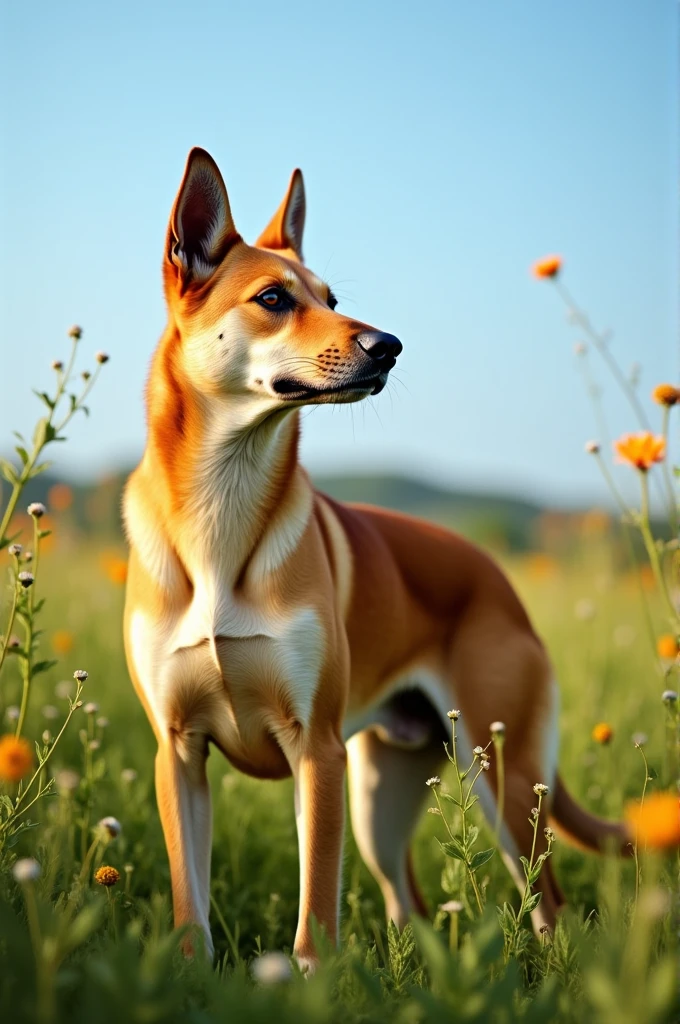 Create a Indian dog